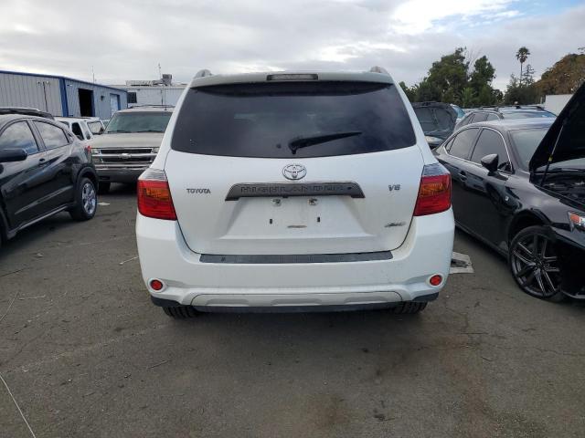 JTEES43A492132705 - 2009 TOYOTA HIGHLANDER SPORT WHITE photo 6