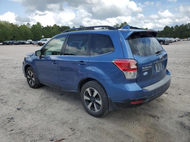 JF2SJARC1JH513738 - 2018 SUBARU FORESTER 2.5I LIMITED BLUE photo 2