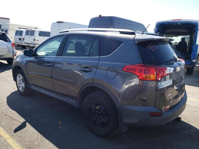 2T3BFREV0FW392742 - 2015 TOYOTA RAV4 LE GRAY photo 2