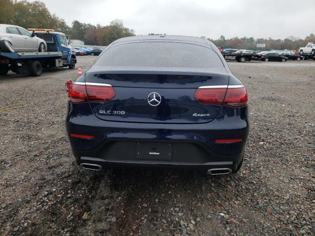 W1N0J8EB1NG046966 - 2022 MERCEDES-BENZ GLC COUPE 300 4MATIC BLUE photo 6