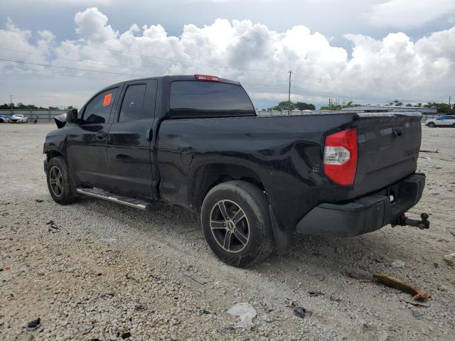 5TFRY5F11FX188105 - 2015 TOYOTA TUNDRA DOUBLE CAB SR/SR5 BLACK photo 2