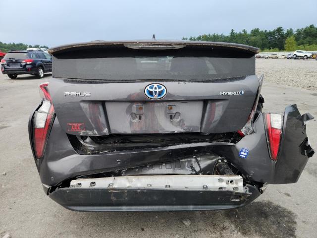 JTDKBRFU4J3582475 - 2018 TOYOTA PRIUS 灰色 照片 6