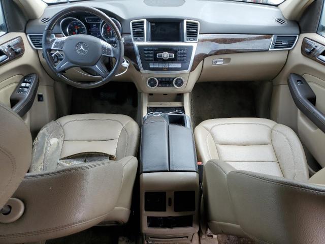 4JGDA5HB0CA045418 - 2012 MERCEDES-BENZ ML 350 4MATIC WHITE photo 8