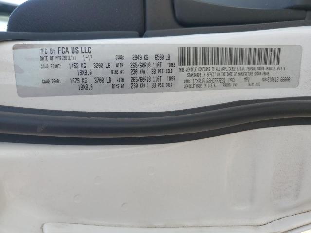 1C4RJFLG8HC777231 - 2017 JEEP GRAND CHER TRAILHAWK თეთრი ფოტო 13