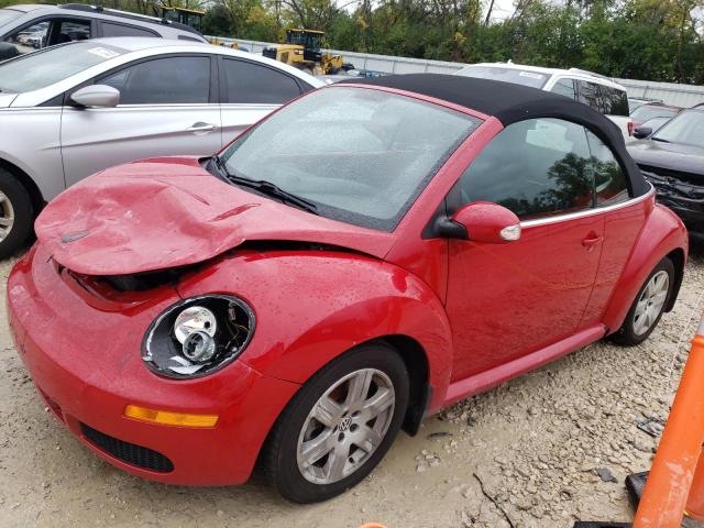 3VWRF31Y47M412678 - 2007 VOLKSWAGEN NEW BEETLE CONVERTIBLE OPTION PACKAGE 1 RED photo 1