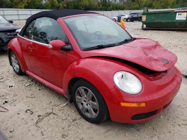 3VWRF31Y47M412678 - 2007 VOLKSWAGEN NEW BEETLE CONVERTIBLE OPTION PACKAGE 1 RED photo 4