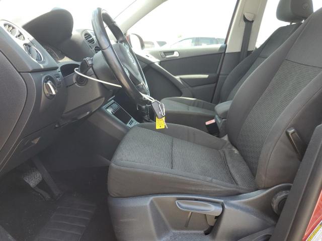 WVGAV3AX1EW097308 - 2014 VOLKSWAGEN TIGUAN S RED photo 7