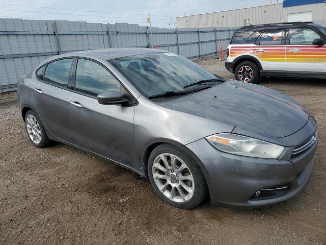 1C3CDFCA2DD346255 - 2013 DODGE DART LIMITED GRAY photo 4