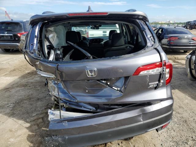 5FNYF6H29NB099601 - 2022 HONDA PILOT SE GRAY photo 6