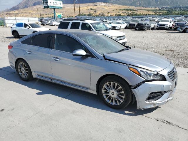 5NPE34AF8FH254655 - 2015 HYUNDAI SONATA SPORT SILVER photo 4