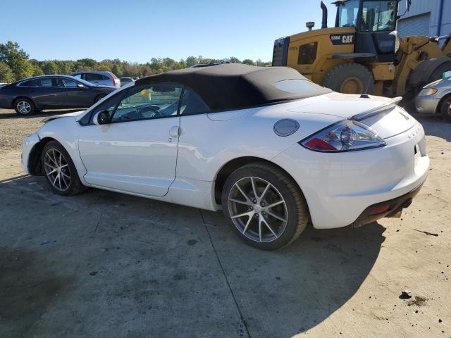 4A37L3ET1BE005737 - 2011 MITSUBISHI ECLIPSE SPYDER GT WHITE photo 2