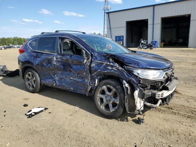 7FARW2H5XJE017283 - 2018 HONDA CR-V EX أزرق صورة 4