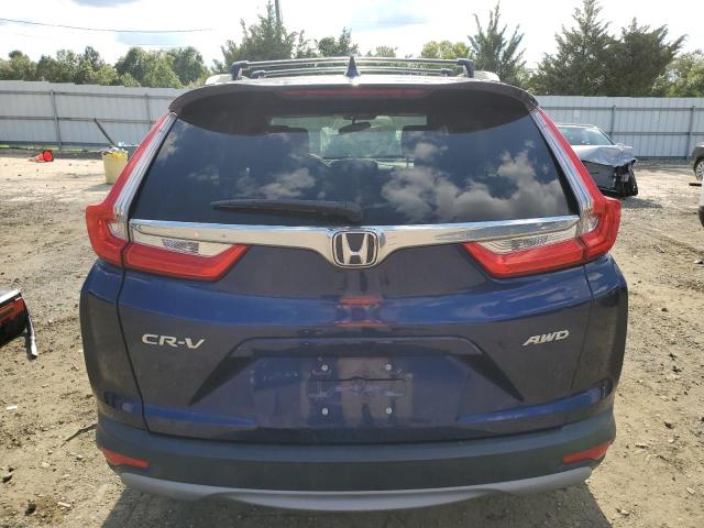 7FARW2H5XJE017283 - 2018 HONDA CR-V EX أزرق صورة 6