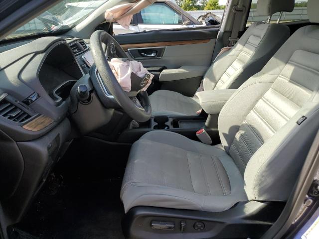 7FARW2H5XJE017283 - 2018 HONDA CR-V EX أزرق صورة 7