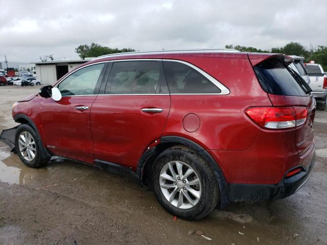 5XYPHDA57GG110170 - 2016 KIA SORENTO EX RED photo 2