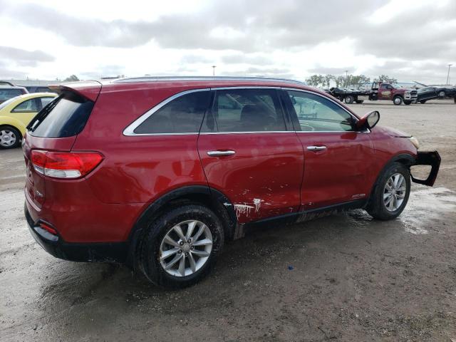 5XYPHDA57GG110170 - 2016 KIA SORENTO EX RED photo 3