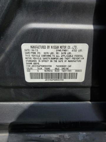 JN1CV6AP5DM303709 - 2013 INFINITI G37 BASE Boz foto 13