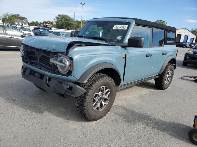 1FMEE5DH3PLA81567 - 2023 FORD BRONCO BASE BLUE photo 1