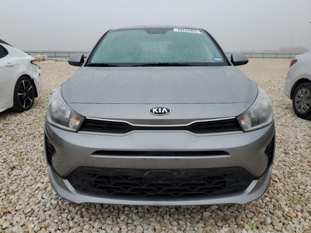 3KPA25AD7ME429761 - 2021 KIA RIO S GRAY photo 5