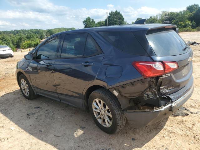 3GNAXHEV2JL251021 - 2018 CHEVROLET EQUINOX LS BLUE photo 2