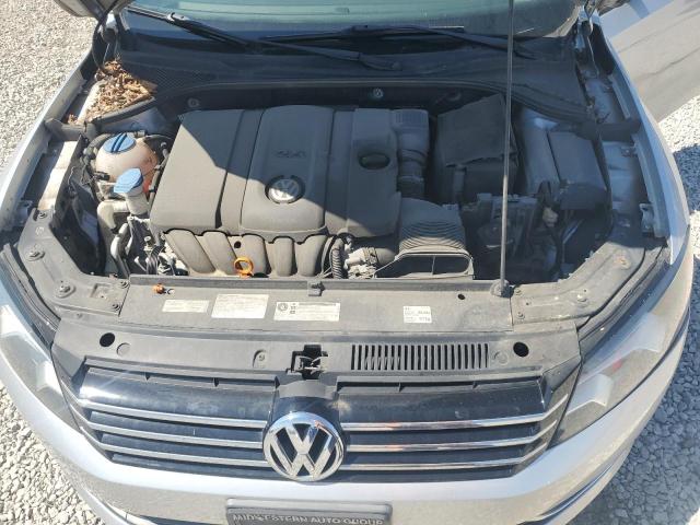 1VWAH7A34DC027251 - 2013 VOLKSWAGEN PASSAT S SILVER photo 11
