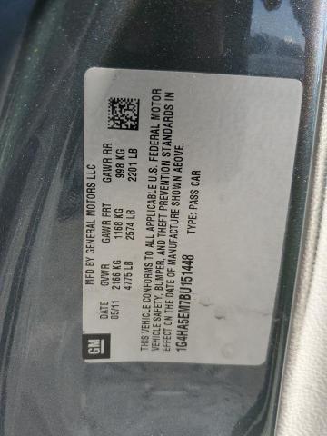 1G4HA5EM7BU151448 - 2011 BUICK LUCERNE CX GRAY photo 13