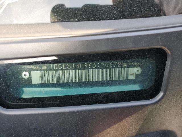 1GCES14H95B120672 - 2005 CHEVROLET SSR 青色 照片 12