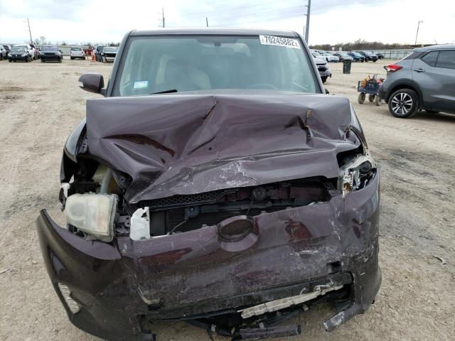 JTLZE4FE9DJ041086 - 2013 TOYOTA SCION XB 勃艮第红 照片 5