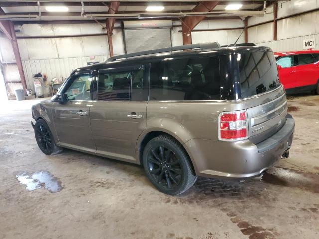 2FMHK6DTXDBD00276 - 2013 FORD FLEX LIMITED TAN photo 2