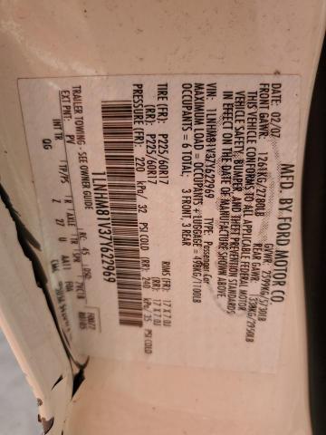 1LNHM81V37Y622969 - 2007 LINCOLN TOWN CAR SIGNATURE 白色 照片 12