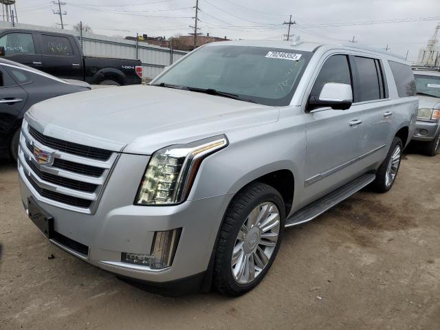 1GYS4SKJ8FR690724 - 2015 CADILLAC ESCALADE ESV LUXURY SILVER photo 1