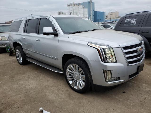 1GYS4SKJ8FR690724 - 2015 CADILLAC ESCALADE ESV LUXURY SILVER photo 4