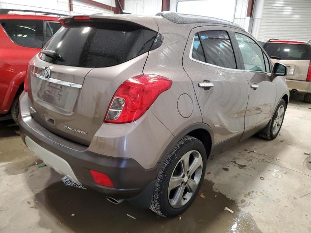 KL4CJASB7DB195520 - 2013 BUICK ENCORE TAN photo 3