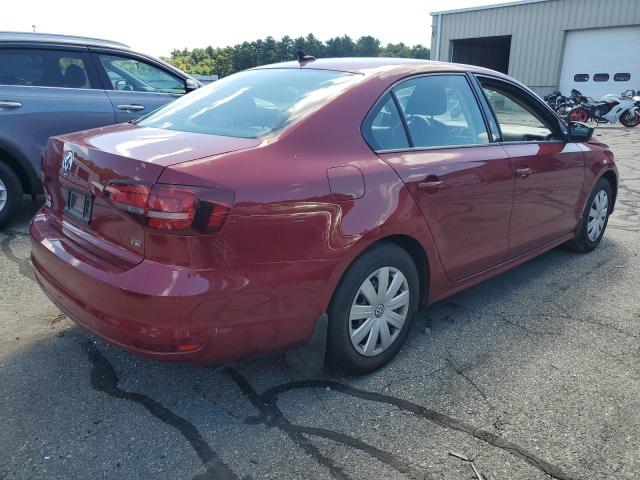 3VW167AJ8GM398744 - 2016 VOLKSWAGEN JETTA S RED photo 3