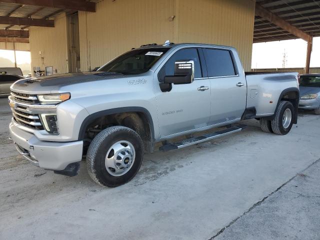 1GC4YVEY1MF114002 - 2021 CHEVROLET SILVERADO K3500 HIGH COUNTRY SILVER photo 9