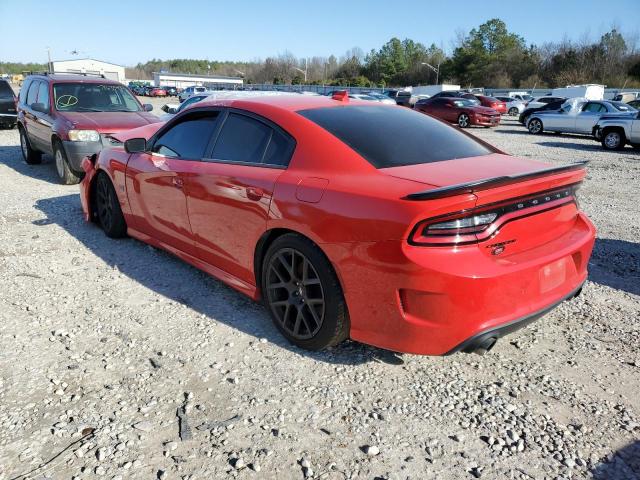 2C3CDXGJ8JH337008 - 2018 DODGE CHARGER R/T 392 RED photo 2