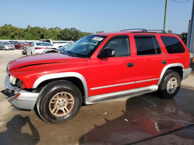 1B4HR58N72F189541 - 2002 DODGE DURANGO SLT PLUS RED photo 1