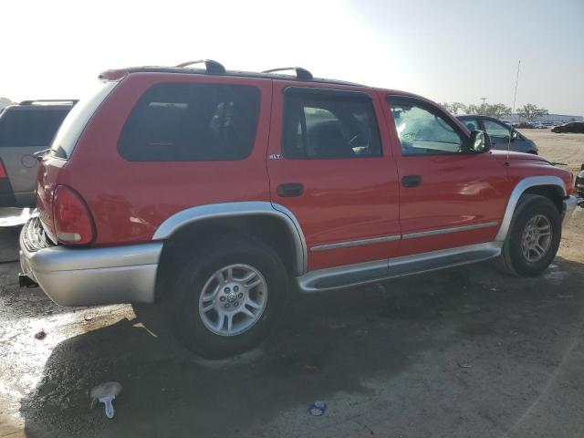 1B4HR58N72F189541 - 2002 DODGE DURANGO SLT PLUS RED photo 3