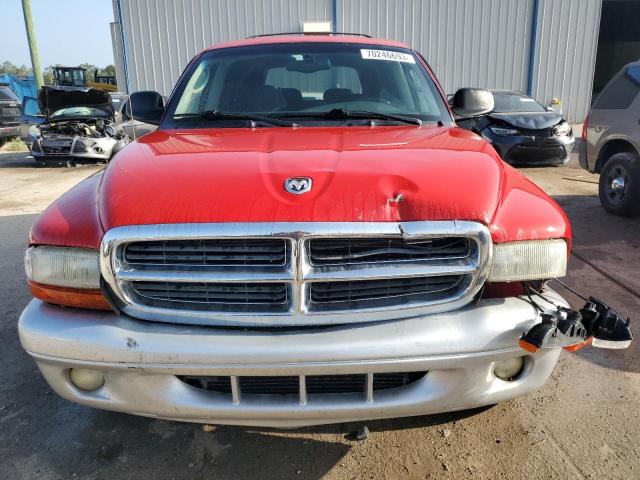 1B4HR58N72F189541 - 2002 DODGE DURANGO SLT PLUS RED photo 5