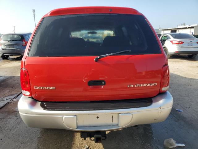 1B4HR58N72F189541 - 2002 DODGE DURANGO SLT PLUS RED photo 6