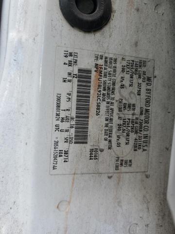 1FMFU18L93LC58826 - 2003 FORD EXPEDITION EDDIE BAUER WHITE photo 13