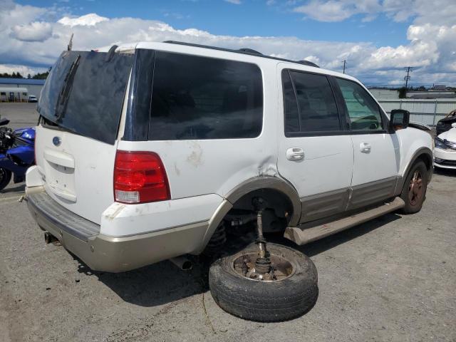 1FMFU18L93LC58826 - 2003 FORD EXPEDITION EDDIE BAUER WHITE photo 3