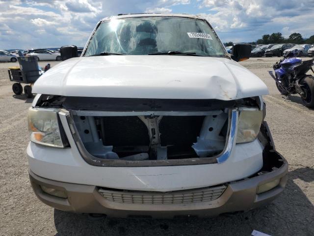 1FMFU18L93LC58826 - 2003 FORD EXPEDITION EDDIE BAUER WHITE photo 5