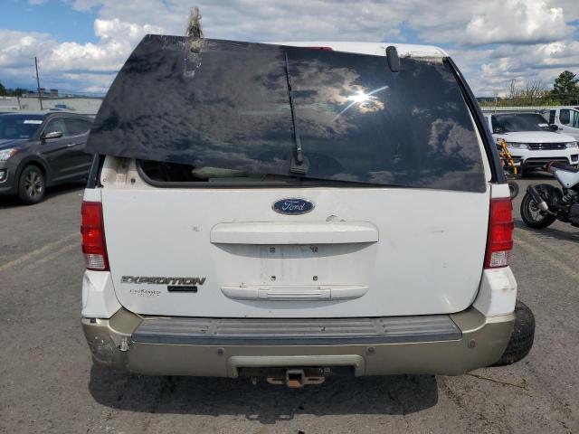 1FMFU18L93LC58826 - 2003 FORD EXPEDITION EDDIE BAUER WHITE photo 6