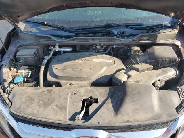 5FNRL6H74KB068924 - 2019 HONDA ODYSSEY EXL მუქწითელი ფოტო 12