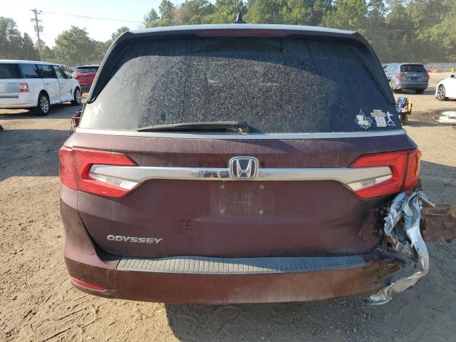 5FNRL6H74KB068924 - 2019 HONDA ODYSSEY EXL მუქწითელი ფოტო 6