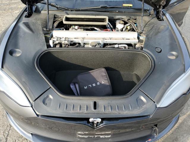 5YJSA1E5XMF439424 - 2021 TESLA MODEL S ნაცრისფერი ფოტო 11