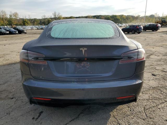 5YJSA1E5XMF439424 - 2021 TESLA MODEL S ნაცრისფერი ფოტო 6