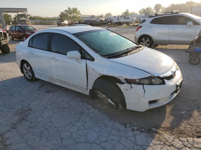 19XFA1F60BE030487 - 2011 HONDA CIVIC LX-S WHITE photo 4