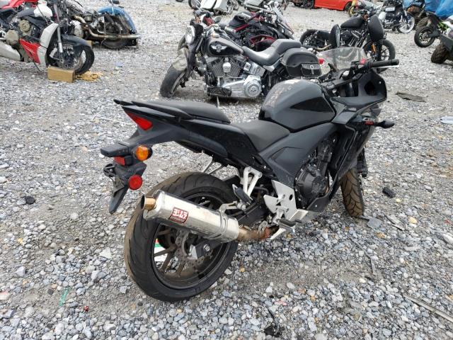 MLHPC4416D5001305 - 2013 HONDA CBR500 R BLACK photo 4